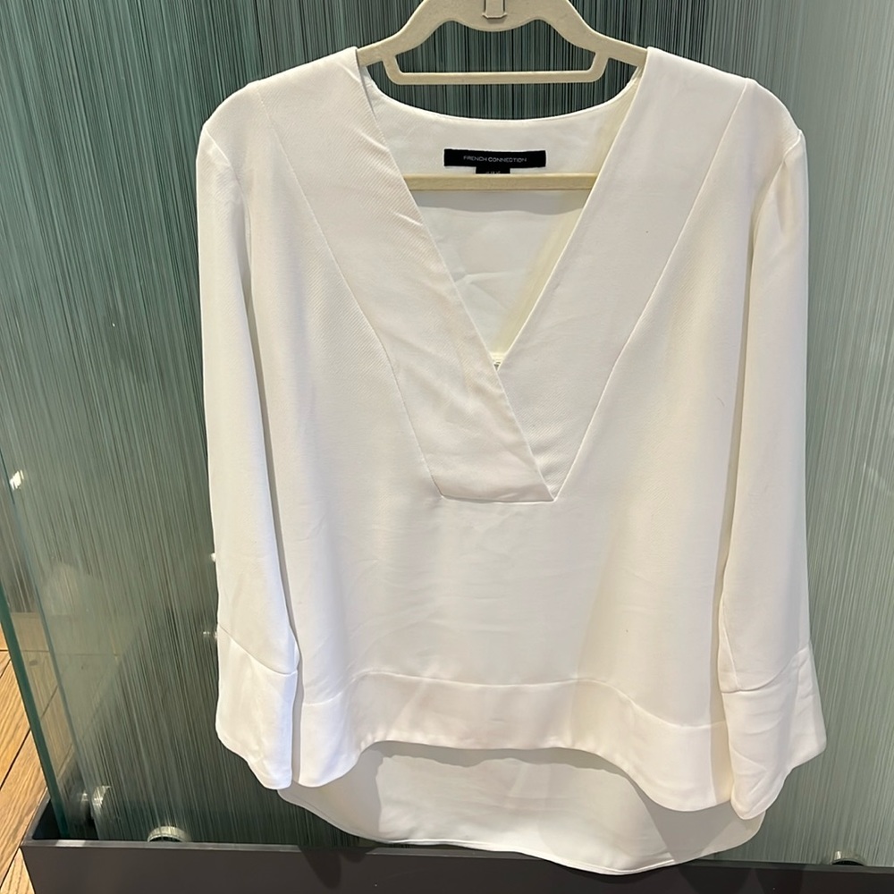 Deep V French Connection Shirt